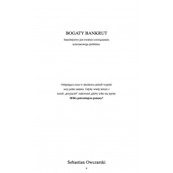 Bogaty bankrut - Sebastian Owczarski wydruk